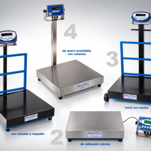 P1. Básculas de Mesa y Piso