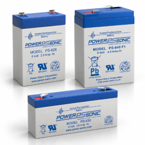 Baterías Power Sonic 628, 640 F1 y 630